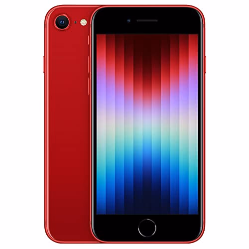 Apple iPhone SE 3rd Gen, 64GB, RED - Unlocked (Renewed Premium) - View 1 of 4
