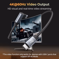 SMALLRIG USB C to USB C Data Cable 1.15ft/ 35cm/ 13.8" (Straight to Angled), Type C 3.2 Gen 2x2 Cable 20Gbps High Speed Data Transfer, Support PD 100W Fast Charging, for iPhone and Cameras etc - 4790 thumbnail 5