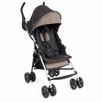 Ingenuity 3D Mini Convenience Stroller – Lightweight Stroller with Compact Fold, Multi-Position Recline, Canopy with Pop Out Sun Visor – Umbrella Stroller for Travel and More, Cashew Tan thumbnail 1