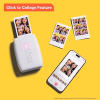 Fujifilm Instax Mini Link 3 Smartphone Printer - Clay White thumbnail 3