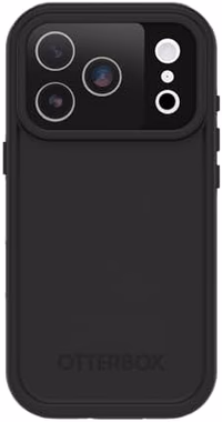 OtterBox iPhone 17 Pro FRĒ Series Waterproof Case IP68 Black thumbnail 1