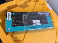 Logitech Wireless Touch TV Keyboard with Easy K400 Plus Black | Unit 3846 thumbnail 2