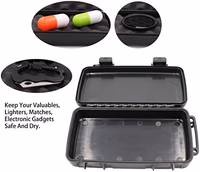 MOOCY 8" Small Hard Case with Pluck Foam Insert, 8.6 x 4.9 x 1.9 Inch - Protective Waterproof Plastic Tiny Box for Storage Medical item, Micro Tools - Lockable, Portable for Travel thumbnail 4