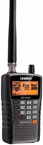 Uniden Bearcat BC125AT Handheld Scanner, 500-Alpha-Tagged Channels, Close Call Technology, PC Programable, Aviation, Marine, Railroad, NASCAR, Racing, and Non-Digital Police/Fire/Public Safety. thumbnail 1