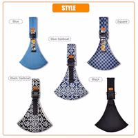 Baby Sling Carrier 2026 Baby Carrier Newborn to Toddler Sling Lightweight Baby Carrier Sling with Adjustable Straps Toddler Carrier Wrap for 10-30 lbs(Black) thumbnail 5