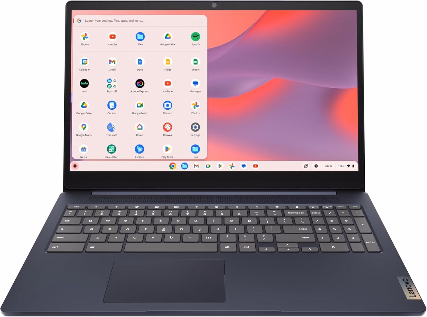 Lenovo IdeaPad 3i Chromebook Intel Celeron N4500 8GB 64GB Abyss Blue thumbnail 5