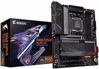 GIGABYTE B650 AORUS Elite AX AMD AM5 ATX Motherboard, Support Ryzen 9000/8000/7000 Series, DDR5, 14+2+1 Power Phase, PCIe 5.0 M.2, USB-C 3.2 Gen 2, WIFI6E, 2.5GbE, EZ-Latch, Q-Flash, RGB Fusion thumbnail 1