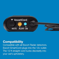 Escort Radar Detector SmartCord Straight Wire for Redline 360c, MAX 360/c MKII, 3, 4, MAXcam 360c and Additional Models thumbnail 4
