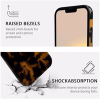 NITITOP Compatible with iPhone 15 Pro Max Case Black thumbnail 5