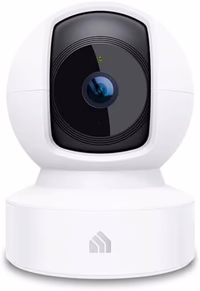 Kasa 1080p Indoor Pan/Tilt Wired Security Camera - Works as a Baby & Pet Monitor, Motion Detection & Tracking, 2-Way Audio, Night Vision, Subscription-Free Local Storage or Optional Cloud, EC70 thumbnail 1
