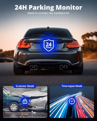 Kingslim Dash Cam Front and Rear 2K+1080P, Mini WiFi Dash Camera for Cars Dual Dashcam Parking Monitor, Loop Recording, Car Camera Support Max 256GB (E2PRO) thumbnail 5