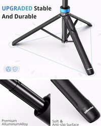 UBeesize 72" Phone Tripod - Tripod for iPhone & Selfie Stick with Phone Holder & Remote - Upgraded, Stable & Portable Stand for iPhone 17/16/15/14, Android, Cameras & Action Cams thumbnail 5