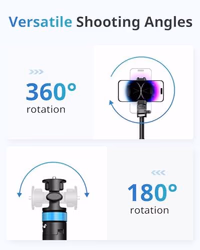 UBeesize 72" Phone Tripod - Tripod for iPhone & Selfie Stick with Phone Holder & Remote - Upgraded, Stable & Portable Stand for iPhone 17/16/15/14, Android, Cameras & Action Cams thumbnail 4