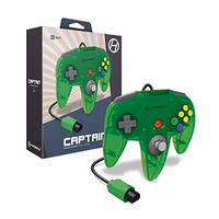 Hyperkin "Captain" Premium Controller for N64 (Lime Green) - Nintendo 64 thumbnail 1