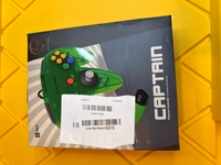 Hyperkin "Captain" Premium Controller for N64 Lime Green thumbnail 1