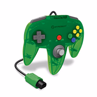 Hyperkin "Captain" Premium Controller for N64 (Lime Green) - Nintendo 64 thumbnail 3