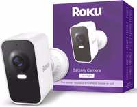 Roku Battery Camera for Home Security - New 2025 Weather-Resistant Indoor & Outdoor Wireless Camera & Pet Monitor with 1080p HD & Two-Way Audio - Rechargeable, Motion Detection & Wi-Fi thumbnail 1