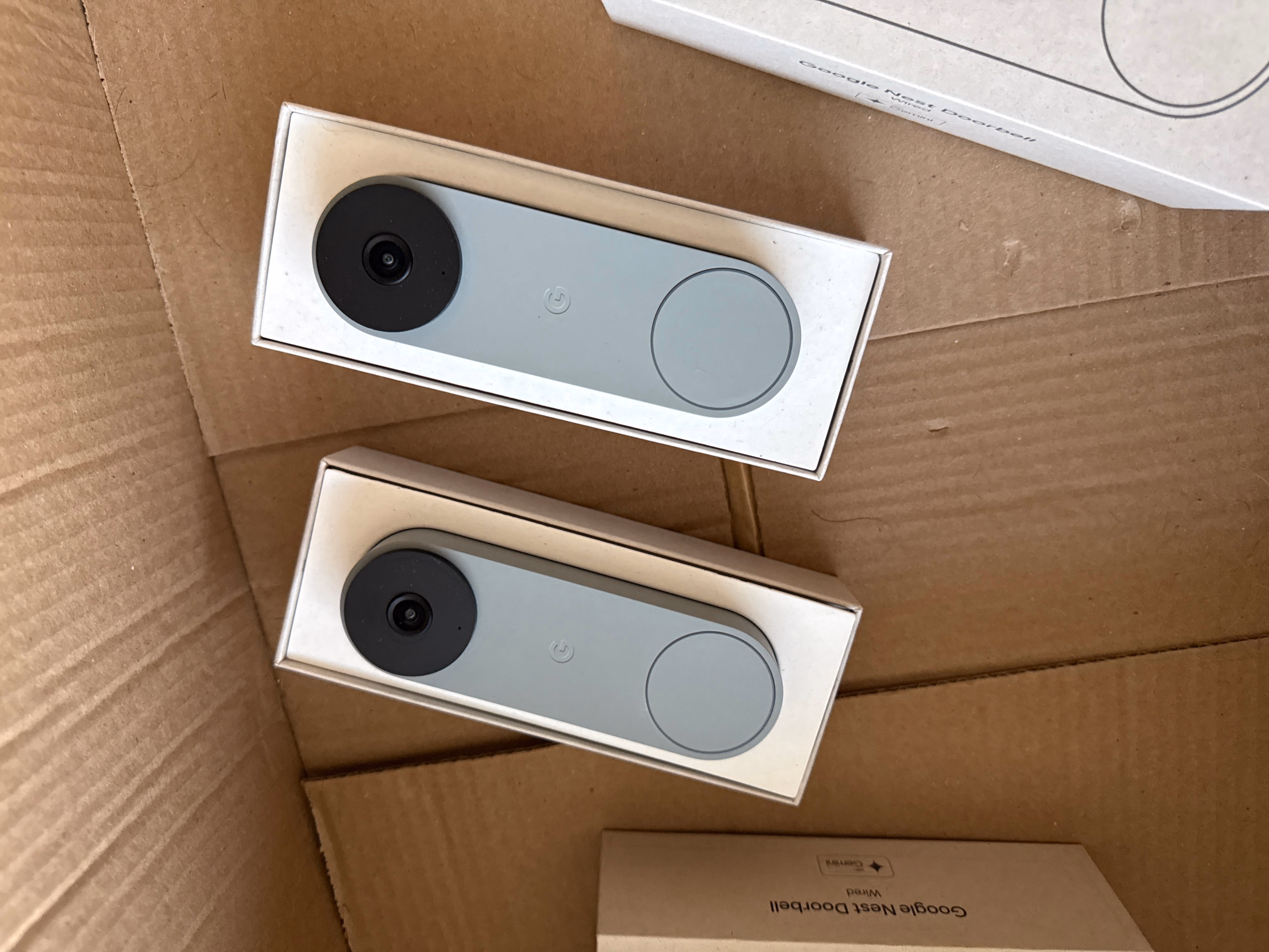 Google Nest Doorbell Wired Live View 3rd Gen 2-Way Audio GA09968-US Hazel thumbnail 6