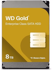 Western Digital 8TB WD Gold Enterprise Class Internal Hard Drive - 7200 RPM Class, SATA 6 Gb/s, 256 MB Cache, 3.5" - WD8005FRYZ thumbnail 1
