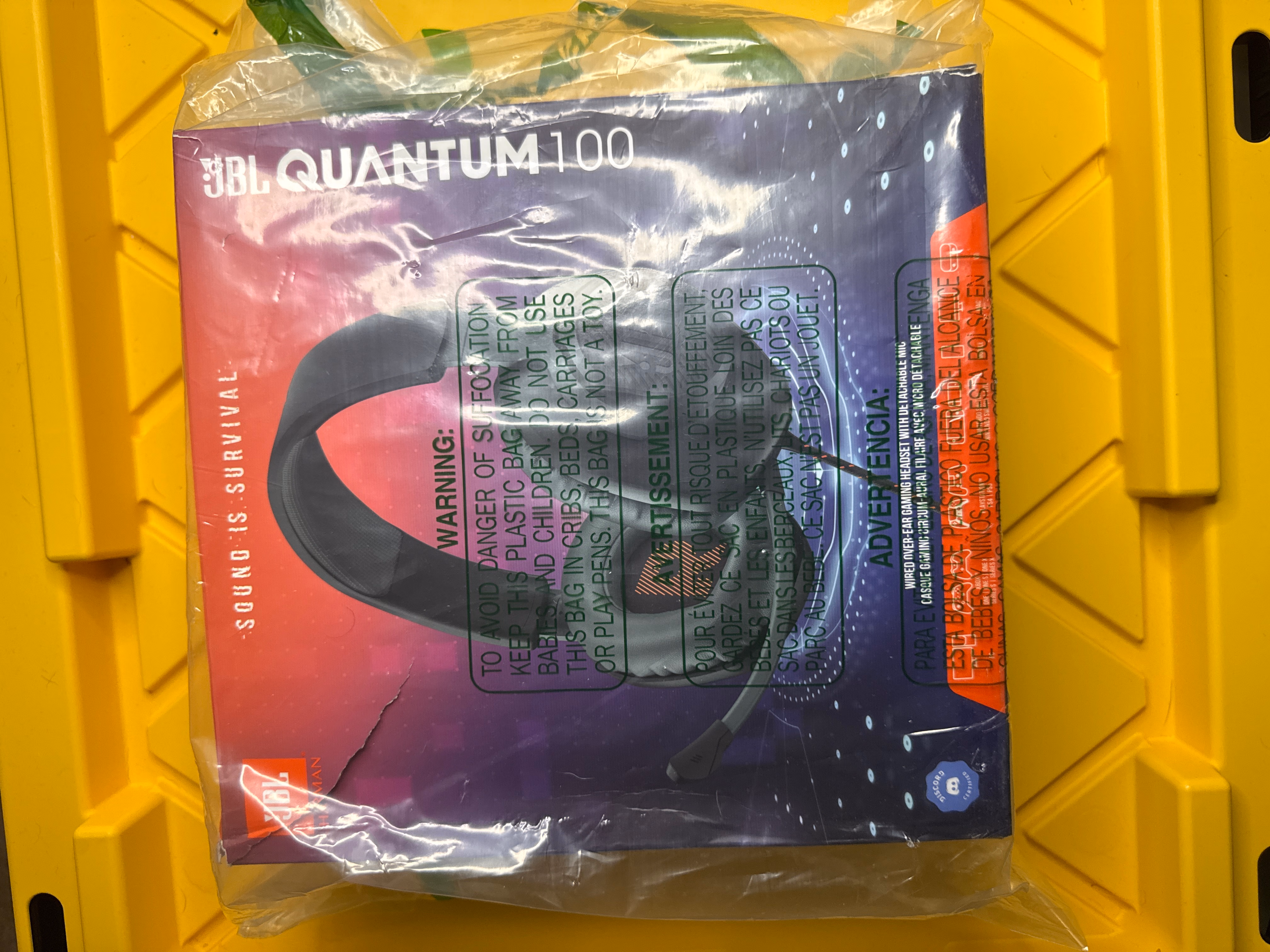 JBL Quantum 100 Black thumbnail 2