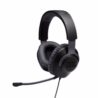 JBL Quantum 100 - Wired Over-Ear Gaming Headphones - Black, Large thumbnail 5