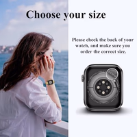 CSJCUBIC Thin Women Band Compatible with Apple Watch 38mm 40mm 41mmm 42mm 44mm 45mm with Face Cover, Stainless Steel for Metal iwatch Band Series 9 8 7 6 5 4 3 2 1 SE. (44mm, Gold) thumbnail 5