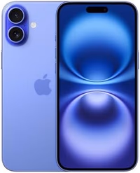Apple iPhone 16, US Version, 256GB, Ultramarine - Unlocked (Amazon Renewed Premium) thumbnail 1