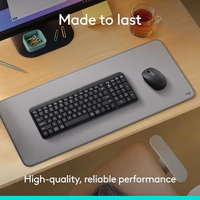 Logitech MK250 Bluetooth Wireless Mouse and Keyboard Combo: Fast & Easy Connectivity, Compact Wireless Keyboard, Ambidextrous Mouse, Durable Build - Windows/MacOS - Graphite thumbnail 3