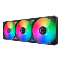 Cooler Master SickleFlow Edge 360 Single-Frame aRGB PC Case|Liquid Cooler Fan, 360mm, Single Modular Cable, PWM 2,050 RPM, Air Balance Blades, Loop Dynamic Bearing, Radiant aRGB Lighting thumbnail 1