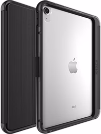 OtterBox Symmetry Folio Series case for iPad (A16) & iPad 10th Gen - Starry Night (Clear/Black/Dark Grey), Ultra-Sleek Design, Multiple Viewing Positions, Magnetic Sleep/Wake Cover thumbnail 1