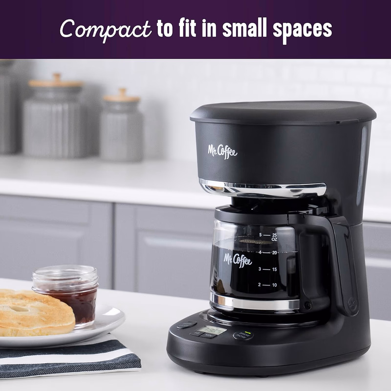 Mr. Coffee Programmable Coffee Maker 5 Cups | Unit 2444