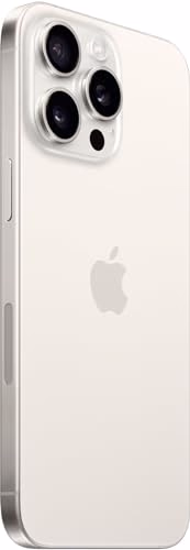Apple iPhone 15 Pro, 1TB, White Titanium - Unlocked (Renewed) thumbnail 2
