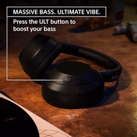 Sony ULT WEAR Over-Ear Noise Canceling Bluetooth Headphones with Alexa Built-in, Comfortable Design, 30-Hour Battery, Massive Bass, & Signature Noise Canceling Found in 1000X Series, Black thumbnail 3