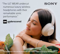 Sony ULT WEAR Over-Ear Noise Canceling Bluetooth Headphones with Alexa Built-in, Comfortable Design, 30-Hour Battery, Massive Bass, & Signature Noise Canceling Found in 1000X Series, Black thumbnail 4
