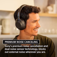 Sony ULT WEAR Over-Ear Noise Canceling Bluetooth Headphones with Alexa Built-in, Comfortable Design, 30-Hour Battery, Massive Bass, & Signature Noise Canceling Found in 1000X Series, Black thumbnail 2