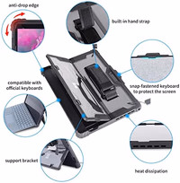 AOAO for Microsoft Surface Pro 7/6/5/4 Case with Shoulder Strap, Hand Strap, Stylus Pen Holder, Rugged, Shock-Absorbing and Drop-Resistant(12.3inch) thumbnail 3