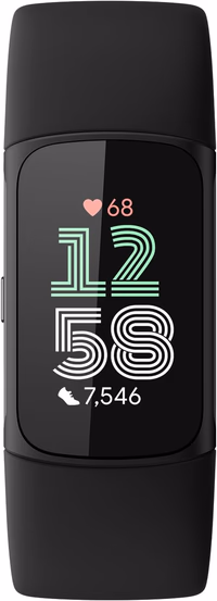 Fitbit Charge 6 Fitness Tracker with Google Obsidian/Black thumbnail 3