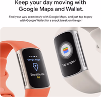 Fitbit Charge 6 Fitness Tracker with Google Obsidian/Black thumbnail 4