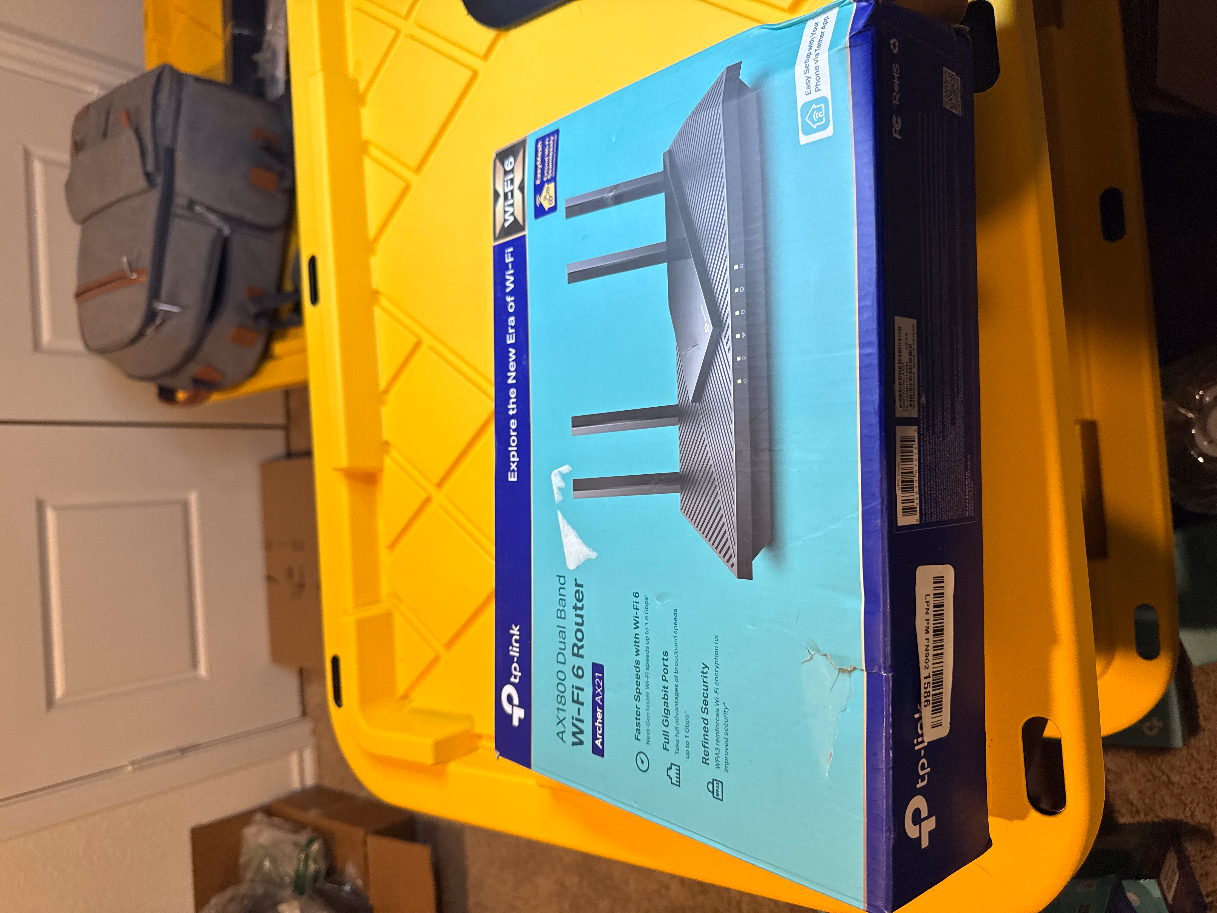 TP-Link AX1800 WiFi 6 Router Archer AX21 Gigabit thumbnail 3