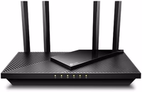 TP-Link AX1800 WiFi 6 Router (Archer AX21) – Dual Band Wireless Internet, Gigabit, Easy Mesh, Works with Alexa - A Certified for Humans Device, Free Expert Support thumbnail 1