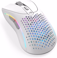 Glorious Gaming - Model D 2 Wireless Ergonomic Mouse, Superlight 66g, up to 210 hr Battery Life, 26K Optical Sensor, 6 Programmable Buttons, 80 Million Clicks, FPS, MMO, MOBA, Battle Royale (White) thumbnail 1
