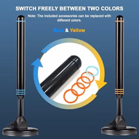 TV Antenna Indoor Antenna for Smart TV for Long Range Reception and All Smart TVs HD Digital Antenna with Amplifier Signal Booster for Local Channels Supports 4K 1080p-black thumbnail 5