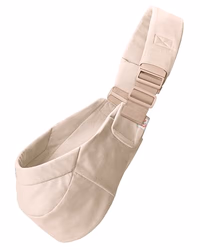 Ergobaby Upsie Hip Sling – Natural Beige Baby Carrier – Lightweight, Adjustable Sling for Toddlers – Breathable & Ergonomic Design thumbnail 1