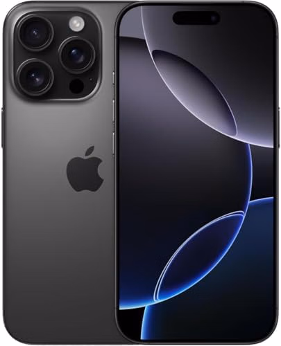 Apple iPhone (Amazon Renewed Premium) 16 Pro Max, US Version, 512GB, Black Titanium - Unlocked | 163.0mm thumbnail 1