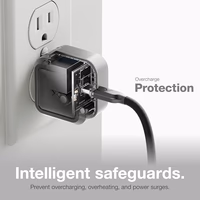 NOCO XGrid X30: 30W USB-C Charger – Single Port GaN Power Adapter with PD 3.0, QC 4.0+, and PPS – Fast Charging with Smart Power Distribution – Foldable Wall Plug, UL Listed thumbnail 5