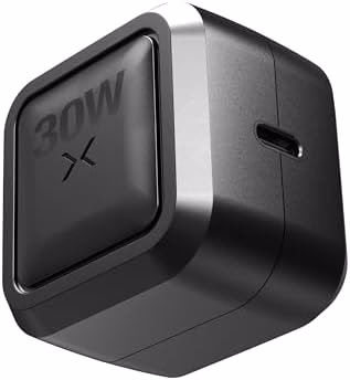 NOCO XGrid X30: 30W USB-C Charger – Single Port GaN Power Adapter with PD 3.0, QC 4.0+, and PPS – Fast Charging with Smart Power Distribution – Foldable Wall Plug, UL Listed