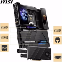MSI MEG X870E GODLIKE, E-ATX - Supports AMD Ryzen 9000/8000/7000 Processors, AM5 - Dynamic Dashboard III, EZ Slide M.2, 110A SPS, DDR5 Memory (9000+ MT/s OC), M.2 & PCIe 5.0, USB4, Wi-Fi 7, 10G LAN thumbnail 5