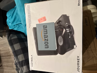 Victrola Journey Bluetooth Portable Suitcase Record Vintage 3-Speed Black thumbnail 2