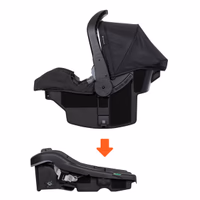 Baby Trend EZ-Lift™ Plus Infant Car Seat Base, Black – Secure Click-in Attachment, Adjustable Recline Positions, Easy-Leveling Setup, Everyday Convenience for Growing Families thumbnail 3