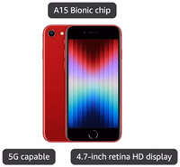 Apple iPhone SE 3rd Gen, 64GB, RED - Unlocked (Renewed Premium) thumbnail 2